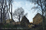 Old barn, original watercolour painting by Tina Holley
